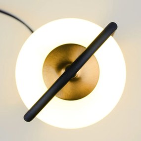 Επιτραπέζιο Φωτιστικό Igon 1xE14 Μαύρο με Χρυσό