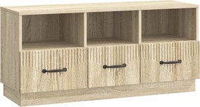 vidaXL Ντουλάπι TV Sonoma Δρυς 102 x 34,5 x 47 εκ Επεξεργασμένο Ξύλο