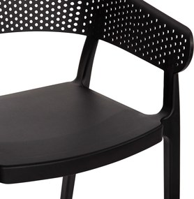 ΠΟΛΥΘΡΟΝΑ ΠΟΛΥΠΡΟΠΥΛΕΝΙΟΥ PERFOE HM5941.02 ΜΑΥΡΗ 56x50x73Υ εκ.