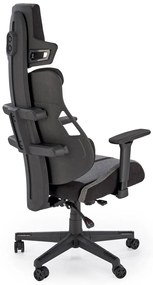 ΚΑΡΕΚΛΑ ΓΡΑΦΕΙΟΥ / GAMER SPEED ΓΚΡΙ / ΜΑΥΡΟ 66x68x130-137cm