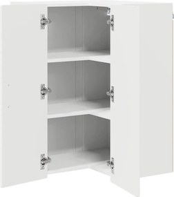 vidaXL Πάνελ πλυντηρίου πιάτων Kalmar Λευκό 57 x 57 x 80 εκ.