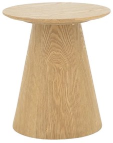 Βοηθητικό τραπέζι Kayano  mdf σε φυσική απόχρωση Φ45x50εκ