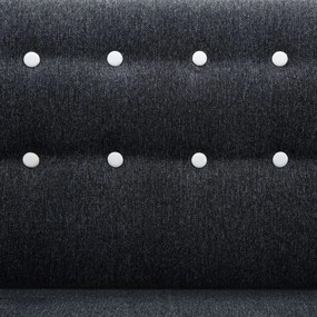Καναπές Γωνιακός Σκούρο Γκρι 171,5 x 138 x 81,5 εκ. Υφασμάτινος - Γκρι