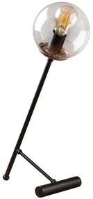 Φωτιστικό Επιτραπέζιο Golf 584TTM1713 30x30x51cm 1xE27 40W Black Opviq