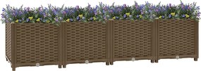 vidaXL Υπερυψωμένο Κρεβάτι 160x40x38 εκ. από Πολυπροπυλένιο
