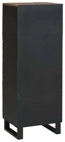 vidaXL Highboard Καφέ 40 x 33 x 110 εκ Μασίφ ξύλο μάνγκο