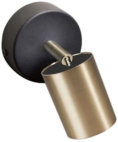 Φωτιστικό Τοίχου Eye Spot Led I 8816 Black-Brass Nowodvorski Metal