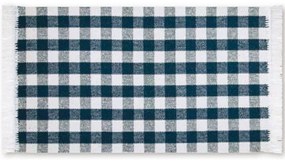 Χαλάκι Κουζίνας Matrix 003 50X135cm Blue Sdim 50X135 Cotton