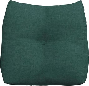 vidaXL Μαξιλάρι Πλάτης Σκούρο Πράσινο 45 x 50 x 24 cm ύφασμα