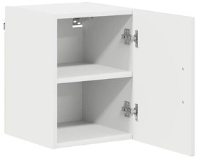 Ντουλάπα Κουζίνας Υψηλής γυαλάδας λευκό 30 x 31 x 40 εκ.