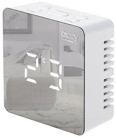 CAMRY LED ALARM CLOCK WHITE