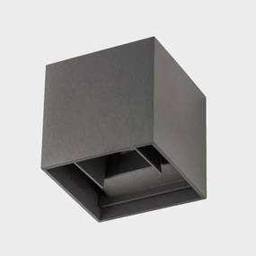 Απλίκα Εξωτερικού Χώρου LED Homelighting Cubo Black 77-9271