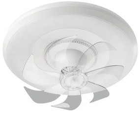 Ανεμιστήρας Οροφής LED 40W Λευκό DC Μοτέρ 3280 Spotlight-3280-Λευκό 3280
