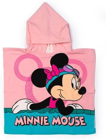 Πόντσο Παιδικό Microfiber 50x100εκ. Minnie & Daisy 90 Coral Disney DimCol