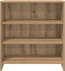vidaXL Πλαϊνό γραφείο Καφέ 70 x 41 x 75 εκ. Επεξεργασμένο ξύλο