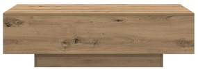 vidaXL Τραπεζάκι Σαλονιού Artisan Δρυς 100 x 49,5 x 31 εκ. Επεξ. Ξύλο