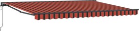 vidaXL Ηλεκτρικό Αναδιπλούμενο Σκίαστρο 4 x 3,5 μ