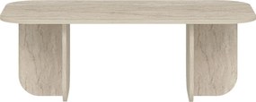 Τραπεζάκι Σαλονιού Τραβερτίνη CATREAL 120x60x41.4