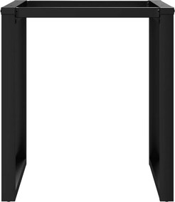 vidaXL Πόδια Τραπεζαρίας σε Σχήμα «Ο» 60x60x73 εκ. Ατσάλι