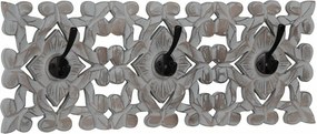 Κρεμάστρα Τοίχου γκρι mdf 16.5 x 45 εκ.