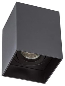 Φωτιστικό Οροφής - Σποτ Black 90x90x115mm VK/03055/B VKLed Αλουμίνιο