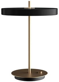 Φωτιστικό Επιτραπέζιο Asteria 2308 Φ31x41,5cm Dim Led 600lm 13W 3000K Black-Brass Umage