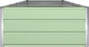 vidaXL Γλάστρα Παστέλ Πράσινο 480 x 100 x 45 εκ Επικαλυμμένος Χάλυβας