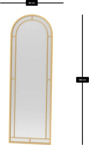 Cheval Mirror Luna - Gold Gold