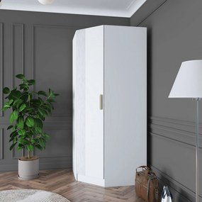 Ντουλάπα Λευκό BREFRI 91x57.5x210