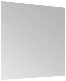 vidaXL Καθρέφτης Μπάνιου με LED 60x60 εκ.