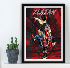 Πόστερ &amp; Κάδρο Zlatan Ibrahimovic SC028 21x30cm Εκτύπωση Πόστερ (χωρίς κάδρο)