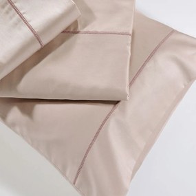 Σεντόνι S250/11 Με Λάστιχο Pudra Down Town King Size 100% Cotton Satin