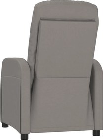 vidaXL Πολυθρόνα Ανακλινόμενη Taupe Υφασμάτινη