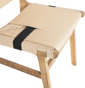 ΚΑΡΕΚΛΑ RUBBERWOOD ΚΑΙ ΣΧΟΙΝΙ ΣΕ ΦΥΣΙΚΟ RUSTIC 50x60x88Yεκ.HM9323.01