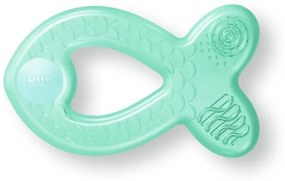 Μασητικό Οδοντοφυΐας Ψυγείου Extra Cool Fish 10256450 3 Μηνών Green Nuk Silicone