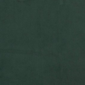 vidaXL Στρώμα με Pocket Springs 80 x 210 x 20 εκ. Σκούρο Πράσινο