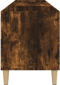 vidaXL Δισκοθήκη Καπνιστή Δρυς 121x38x48 εκ. από Επεξεργασμένο Ξύλο