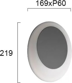 Απλίκα LED Εξωτερικού Χώρου Viokef Erodius 4255600