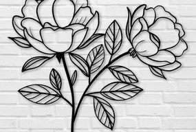 Intra απο ξύλο plywood 3mm-4mm πάχος - Floral Laser Cut Crafts Τέχνη διακόσμησης τοίχων Δίασταση 40x50 cm INTRAFABR-108760260