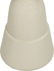 Κηροπήγιο ArteLibre Στολίδι Ιβουάρ Polyresin 11x11x15cm