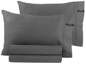 Μαξιλαροθήκες Minimal (Σετ 2τμχ) Black-White Guy Laroche 50Χ70 100% Βαμβακοσατέν