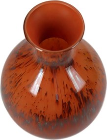 Βάζο ArteLibre Κόκκινο Γυαλί 16x16x25cm