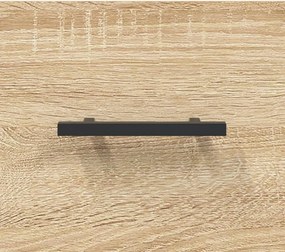 vidaXL Κομοδίνα Επιτοίχια Sonoma Δρυς 35 x 35 x 20 εκ.