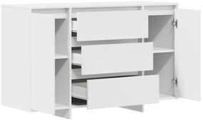 vidaXL Κονσόλα Λευκή 120x41x75 εκ. Κατασκευασμένη από Συνθετικό Ξύλο