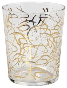 Ποτήρι Νερού 380ml Espiel Lucia Gold RAB533K6