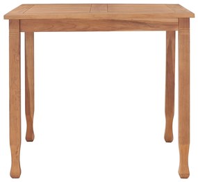 vidaXL Σετ Τραπεζαρίας Κήπου 3 Τεμ. από Μασίφ Ξύλο Teak με Μαξιλάρια