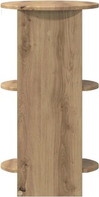 vidaXL Βοηθητικό ντουλάπι Τεχνίτικη Δρυς 40 x 40 x 75 cm