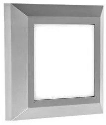Απλίκα Τοίχου Τετράγωνη 3CCT LED 4,3W 3000K ΦOS_ME-21-5102-10-Γκρι 21-5102-10