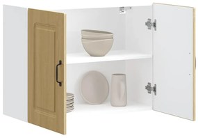 ντουλάπι τοίχου κουζίνας "Kalmar" Sonoma Oak Engineered Wood - Καφέ
