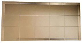 Καθρέπτης Τοίχου 552NOS2142 62x130cm Bronze Aberto Design Mdf,Γυαλί